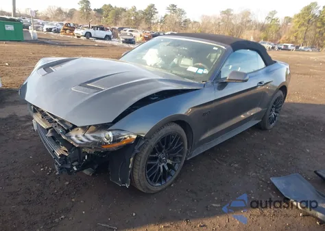 2019 Ford Mustang Gt Premium из США, поврежденный, VIN 1FATP8FF4K5192120